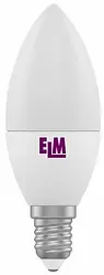 Світлодіодна лампа ELM C37 5W PA10 E14 4000К 18-0155