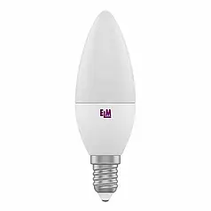 Світлодіодна лампа ELM C37 7W PA10 E14 4000К 18-0161