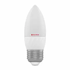Світлодіодна лампа Electrum С37 6W E27 4000К PA LC-12 A-LC-0747