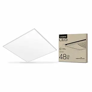 LED-панель Videx 48W 4100K матова 2 шт./пач. VL-Pb484W(2), фото 1
