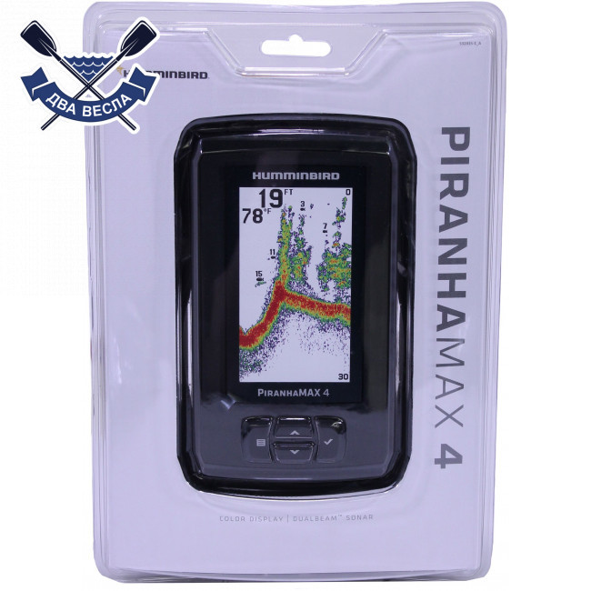 Двухлучевой эхолот Humminbird PiranhaMAX 4x цветной с микродинамическим трансдьюсером для больших скоростей - фото 7 - id-p1531615417