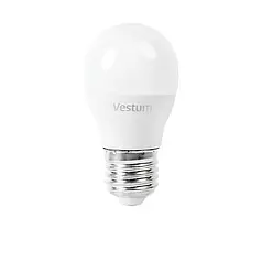 LED лампа Vestum V-G45 4W E27 3000К 442-05 1-VS-1206