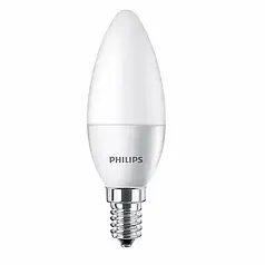 LED лампа Philips ESS LEDCandle 5W 470lm E14840 B35NDFRRCA 4000K (929002968807)