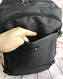 Чоловічий якісний рюкзак. Міський портфель. Рюкзак для ноутбука. РК91, фото 10