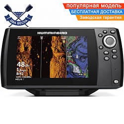 П'ятипроменевий ехолот флешер Humminbird Helix 7x CHIRP MEGA SI GPS G3N промені бічного і нижнього сканування