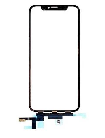 Тачскрін для iPhone XS Max, чорний, з коротким шлейфом, оригінал (Китай), фото 1