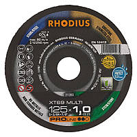 Круг отрезной RHODIUS XT69 Multi ProLine 125*1*22 универсальный (211203)