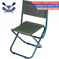 Складной рыбацкий стул Snov для туризма до110кг раскладной стульчик для рыбалки сиденье 34,5х30,5 сталь 2,4 кг