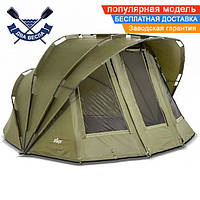 Туристическая палатка для троих EXP 3-mann Bivvy палатки трехместные 175х400х330см + чехол + крепления + пол