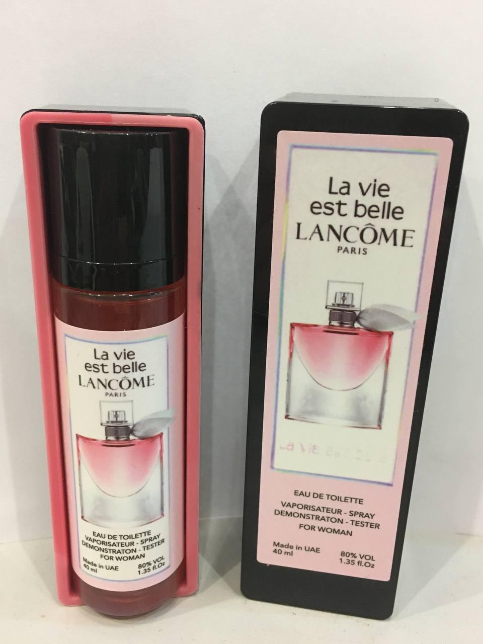 Мініпарфуми 40 мл Lancome La Vie Est Belle тестер жіночі, Ланком Ла ви їсть Бель
