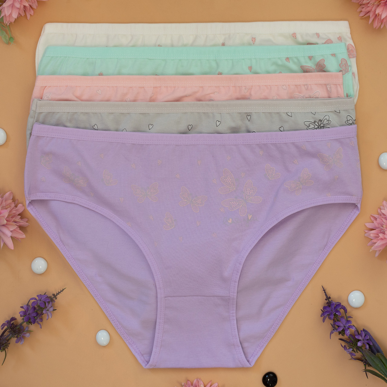 Труси жіночі сліпи Nicoletta Туреччина батал 3XL | 5 шт.