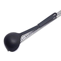 Ополоник KitchenWare С2457 тефлон чорний 29 см, фото 4