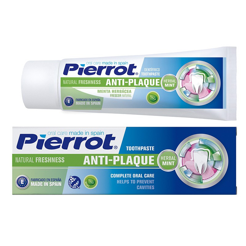 Зубна паста проти зубного нальоту Pierrot Anti-Plaque, 75мл. Ref.53