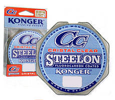 Волосінь KONGER STEELON CRISTAL CLEAR FLUOROCARBON COATED 150м (колір - прозорий) 0.28