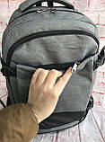 Чоловічий якісний рюкзак. Міський портфель. Рюкзак для ноутбука. РК91-1, фото 9