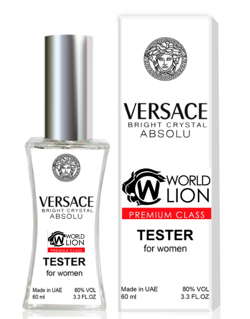 Тестер Premium Class Versace Bright Crystal Absolu жіночий, 60 мл