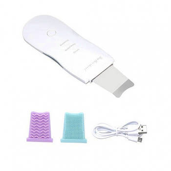 Портативний ультразвуковий скрабер для чищення шкіри обличчя MUYE 8815 (KG-3846)