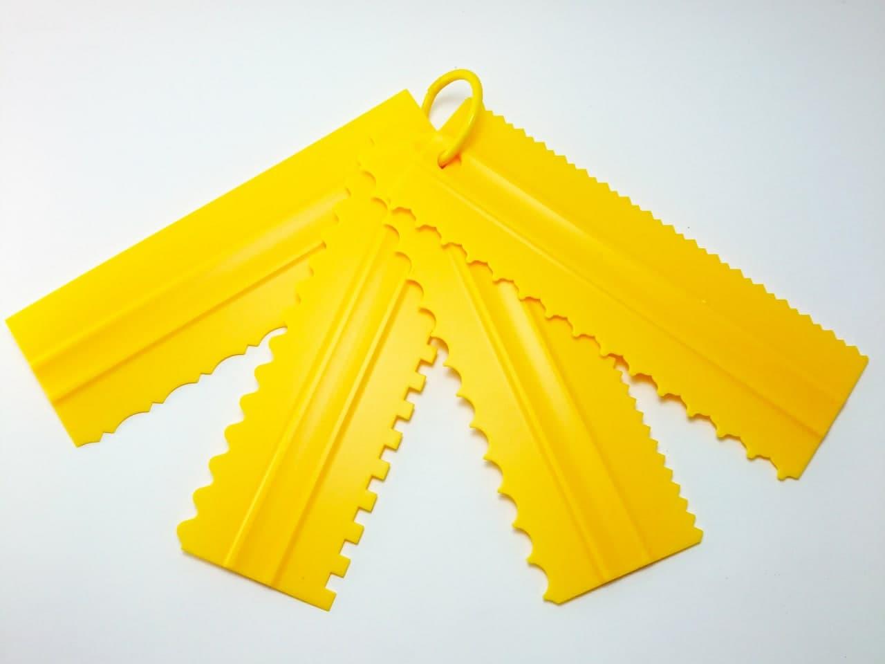 Набір скребків Декоратор, кондитерський шпатель 23х7.5 см