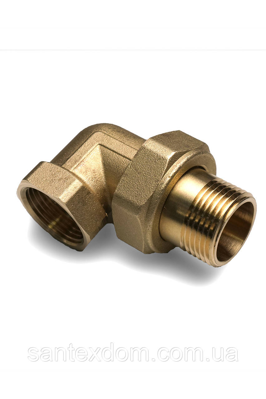 Згін американка 1 1/4" кутовий "PREMIUM", фото 1