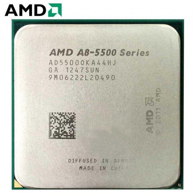 AMD A8-5500 CPU AD5500OKA44HJ 3.2-3.7GHz/4M/65W Socket FM2 Процесор для ПК