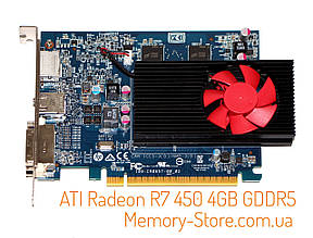 Відеокарта ATI Radeon R7 450 4GB GDDR5 128Bit DX12 (DVI/ HDMI / DisplayPort)