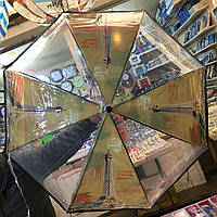 Прозрачный зонт "Париж 3"