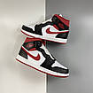 Особливості Air Jordan 1 Mid Black Gym Red