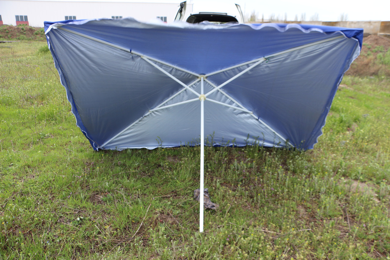 Зонт уличный 2,5*2,5 метра с anti-UF напылением - фото 3 - id-p1531723938