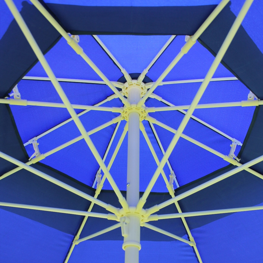 Зонт уличный 3 метра двойной плотный купол антиураган - фото 7 - id-p1531723946