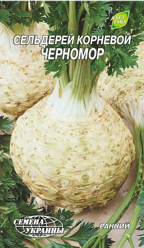 Селера коренева Чорномор 0,5г Насіння України