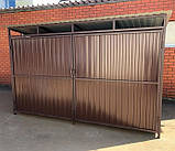 Навесы для мусорных контейнеров, баков ТБО, фото 9