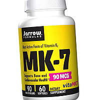 Вітамін К2 Jarrow Formulas MK-7 90 mcg 60 капс