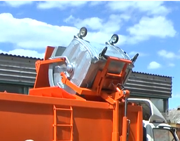 Сміттєвоз 16 м3 серії СВ 304/2 з боковим механічним завантаженням на шасі МАЗ-5340, фото 4