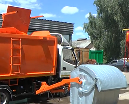 Сміттєвоз 16 м3 серії СВ 304/2 з боковим механічним завантаженням на шасі МАЗ-5340, фото 5