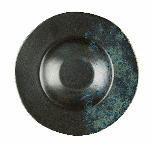 Тарілка чорна глибока Ø 28.5 x 5.5 см серія "PHOBOS ", фото 1