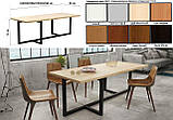 Стіл обідній LNK Лофт Loft "Office" 2000*900*750 мм (SL1.5), фото 3