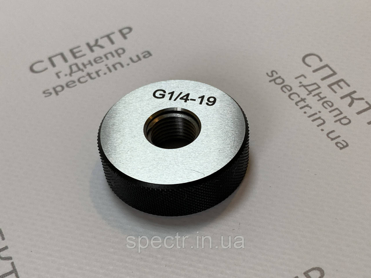 Калібр-кільце трубне циліндричне різьблення G 1/4 — A, прохід, Format (Німеччина)