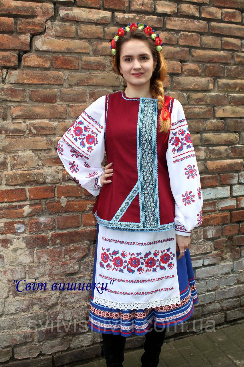Український вишитий фартух