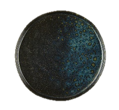 Тарілка чорна  Ø 18.5 x 4.5 см серія "PHOBOS "