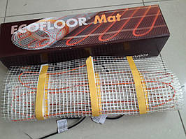 Двожильний нагрівальний мат ( тепла підлога для дому).  (8.8 м.кв.)