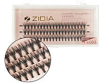 Zidia Cluster lashes 20D C 0, 10 (3 стрічки, розмір 11 mm)