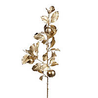 Декоративні штучні квіти Goodwill Гілка яблуні золота 76 см AL70269