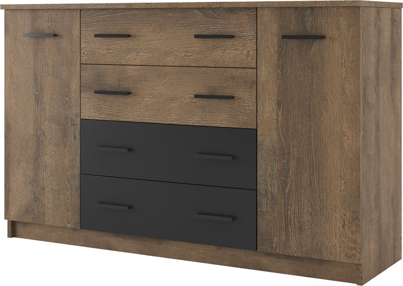 Комод в спальню вітальню на 4 висувних шухляди Лотос сучасний для речей білизни одягу комоди для спальні тумба комод в кімнату