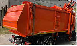 Сміттєвоз 16 м3 серії СВ 304/2 з боковим механічним завантаженням на шасі МАЗ-5340, фото 3