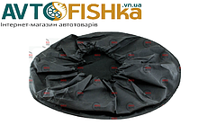 Чохол запасного колеса R 17"-18" d-72 (тканина, чорний)