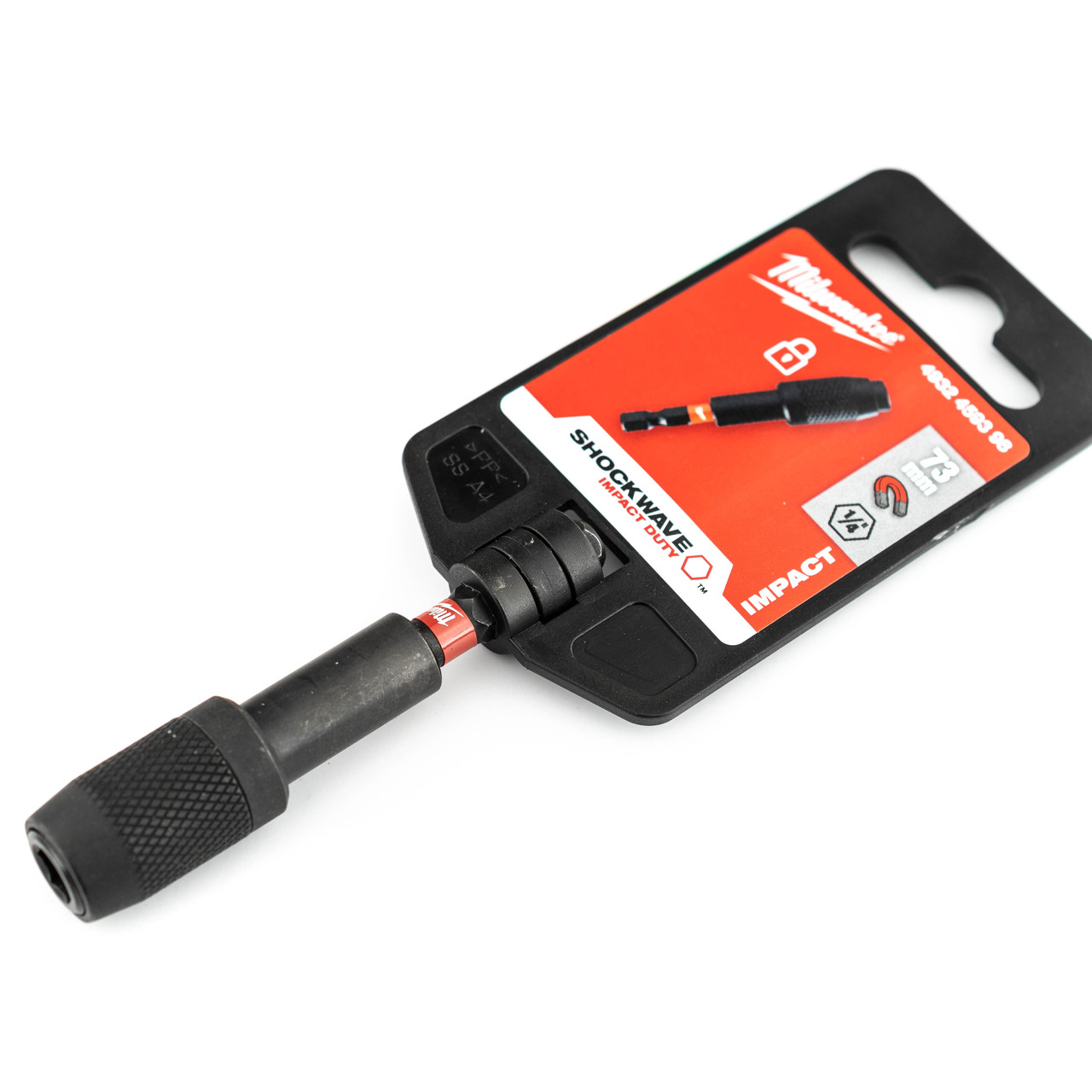 Держатель для бит магнитный c фиксатором MILWAUKEE 73 мм (ID#1531808825 ...