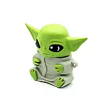 Чохол для навушників AirPods 1/2 BABY YODA Grey, фото 3