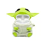 Чохол для навушників AirPods 1/2 BABY YODA Grey, фото 4