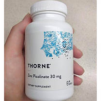 Цинк picolinate Zinc Picolinate 30 mg 60 капсул, фото 6
