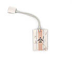 Тревел-сет: тревел-кейс + обкладинка для паспорта + бірка для багажу (мармур) екошкіра, фото 9